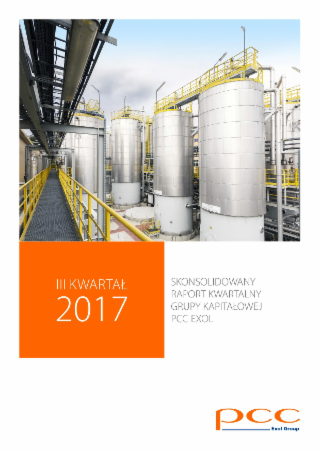 Skonsolidowany raport kwartalny za III kwartał 2017